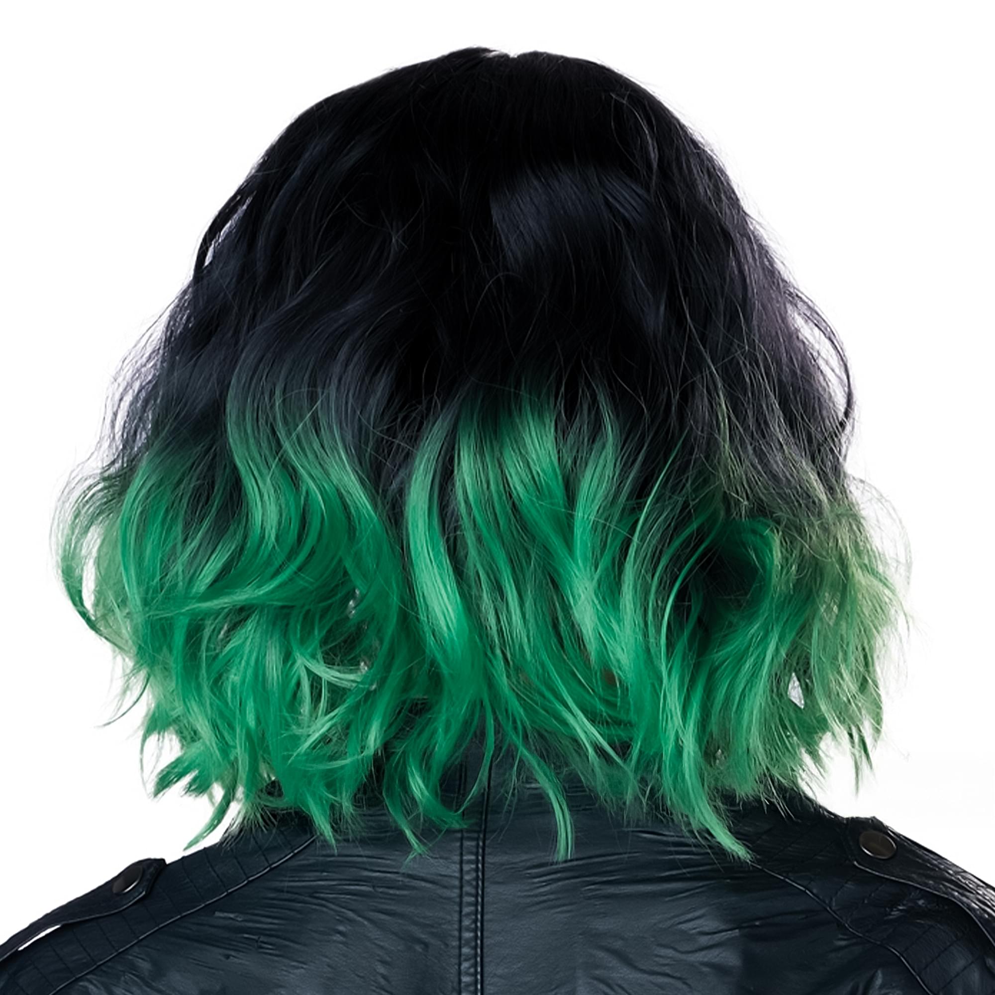 Alt View 10. California Costumes - Miss Behaving Wig Green - Green.