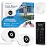 SwamCam - Pool Alarm Dual Wi-Fi ASTM F2208 Certified Safety Pool System for Inground Above Ground Pools with Wi-Fi Repeater - White