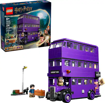 Harry Potter LEGO: 8+ T 76446 Knight Bus Adventure 499 pcs/pzs B - I N - i T - - SN KNIGHT BUS