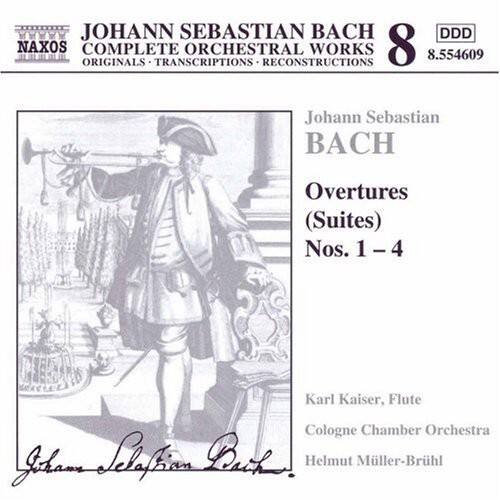 J.S. Bach - Overtures (Suites) 1-4   - COMPACT DISCS [CD]