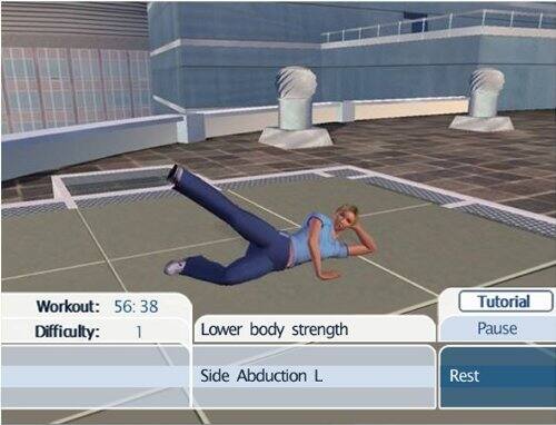 Workout: 56:38  
Difficulty: 1  
Lower body strength  
Side Abduction L  
Rest  
Tutorial  
Pause