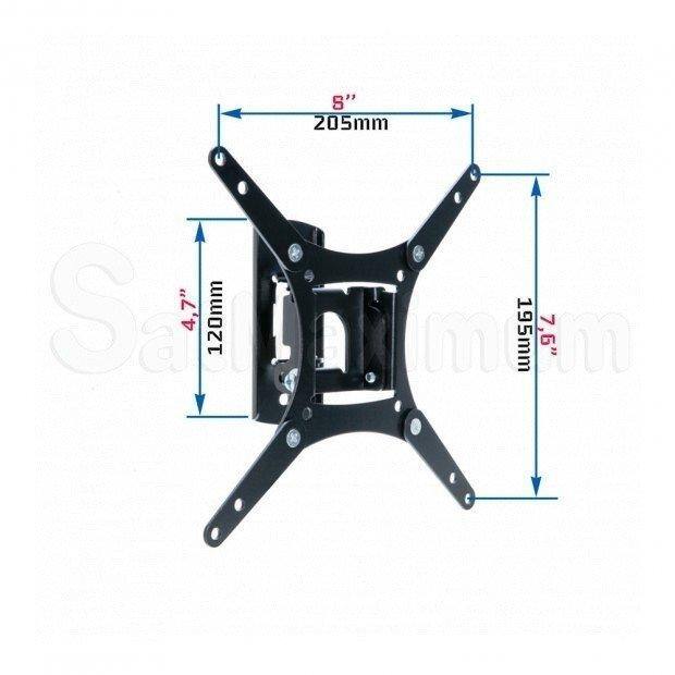 Salthiman 4,7" 120mm 195mm 7,6" 205mm