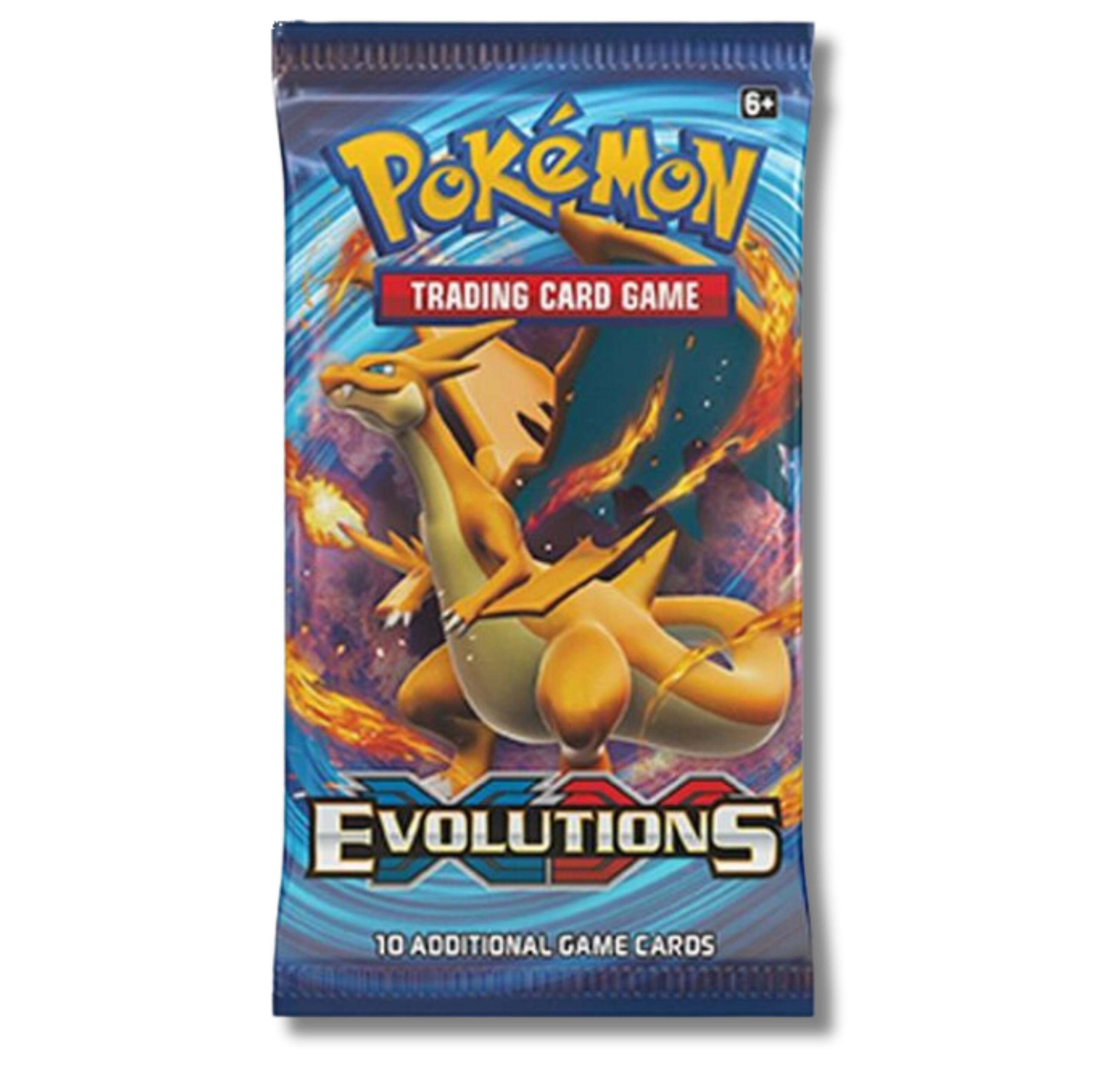 6 Pokémon Trading Card Game Evolutions 10 Additional Game Cards