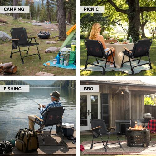 CAMPING  
PICNIC  
FISHING  
BBQ