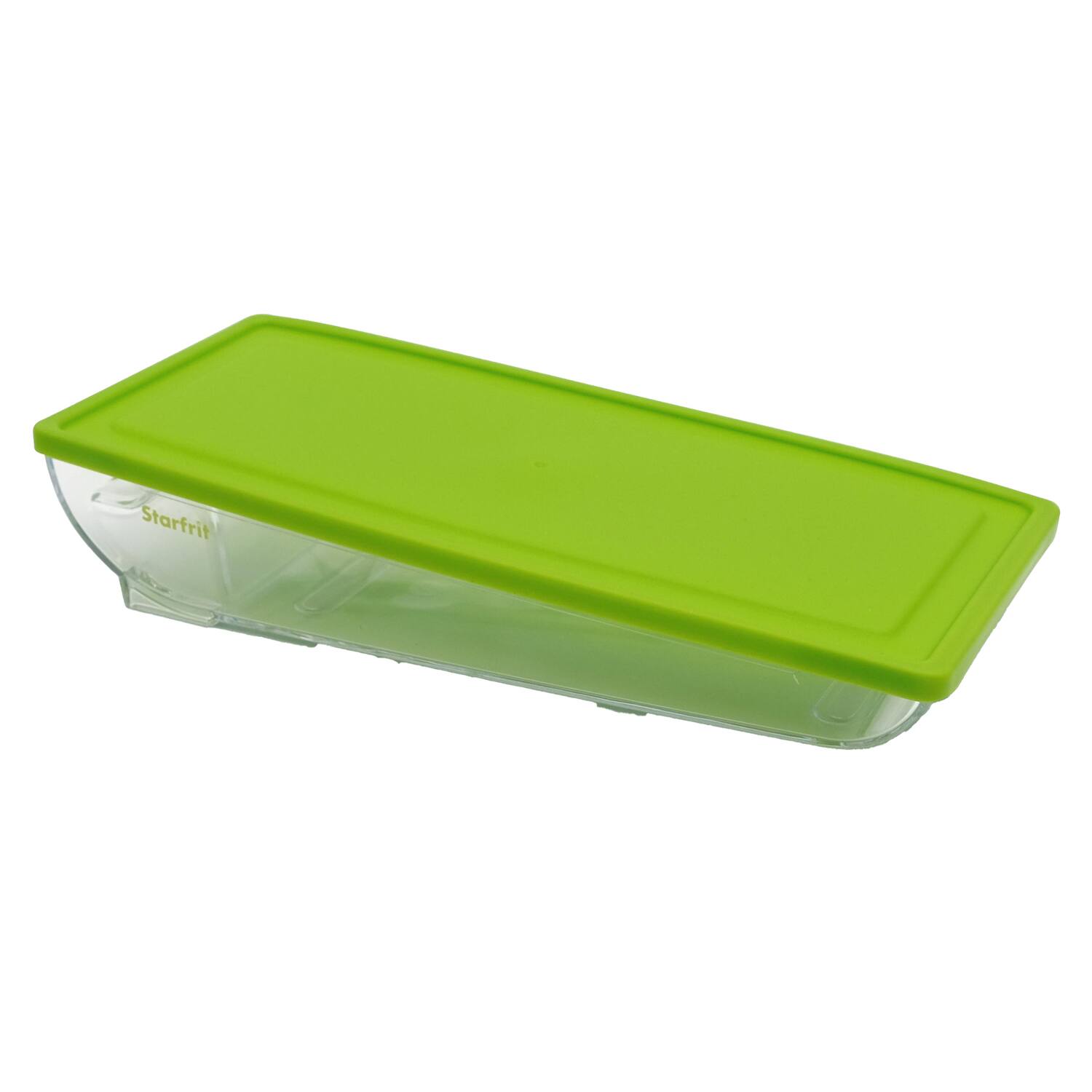 Angle. Starfrit - Starfrit 93087-002-new2 Easy Mandoline - Green.