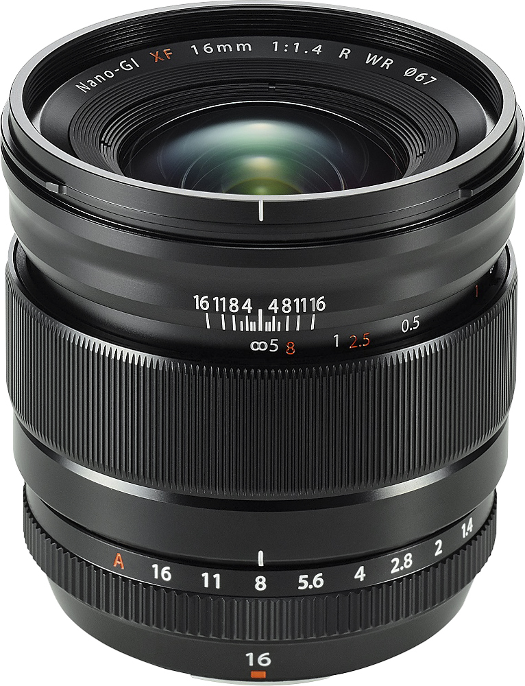 XF 16mm f/1.4 WR Ultrawide-Angle Lens for Fujifilm X-Series Cameras Black  16463670 - Best Buy