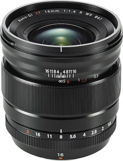 Fujifilm XF16mmF1.4 WR Ultrawide Angle Lens Black 16463670 - Best Buy Fujifilm XF16mmF1.4 WR Ultrawide Angle Lens Black 16463670 - Best Buy