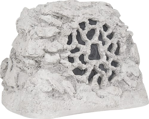 SpeakerCraft - Ruckus 8 One 2-Way Outdoor Speaker (Each) - Gray Granite - Angle