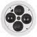 Front Standard. SpeakerCraft - AccuFit Ultra Slim One Dual 3" Round In-Ceiling Speaker (Each).