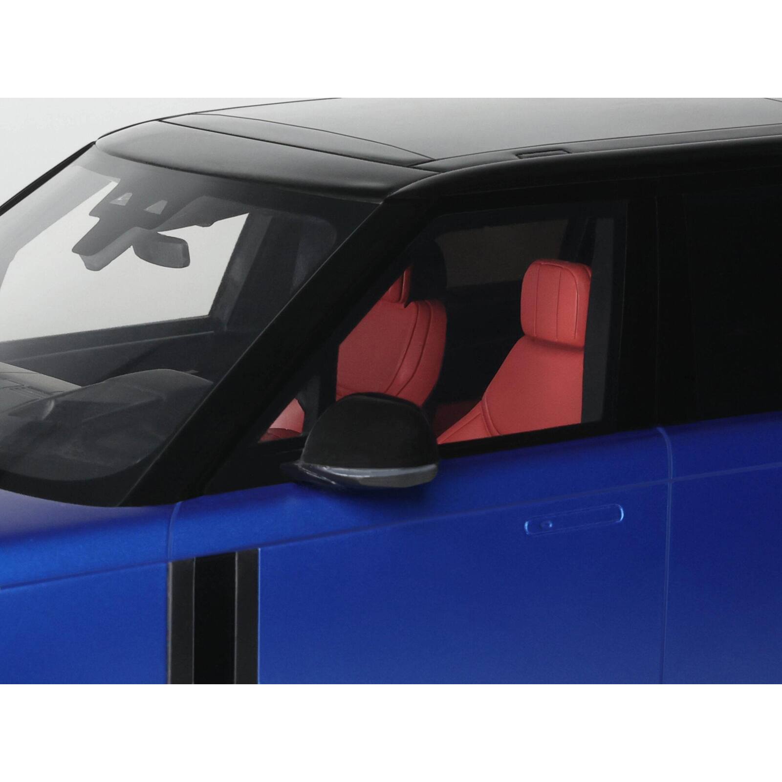 Alt View 2. GT Spirit - 2024 Range Rover P615 SV Blue Metallic with Black Top 1/18 Model Car by GT Spirit.