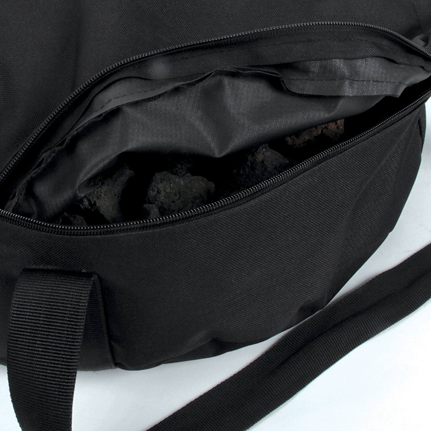 Alt View 7. Camco - Camco Portable Campfire Outdoor Propane Heater Fire Pit with Lava Rocks, Black - Black.