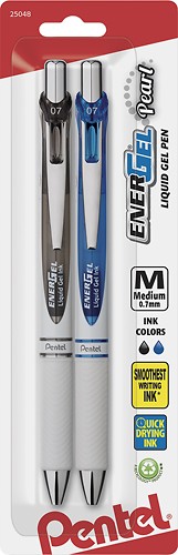  Pentel - EnerGel Pearl Deluxe RTX 0.7mm Pens (2-Count)