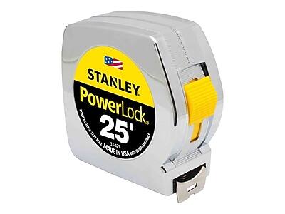 STANLEY PowerLock  
25'  
MADE IN USA  
33-425