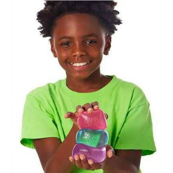 Back. Schylling - Schylling NeeDoh Nice Cube Squish Toy, Purple, Super Solid Squish, Ages 3+, 1 Count - Multicolor.