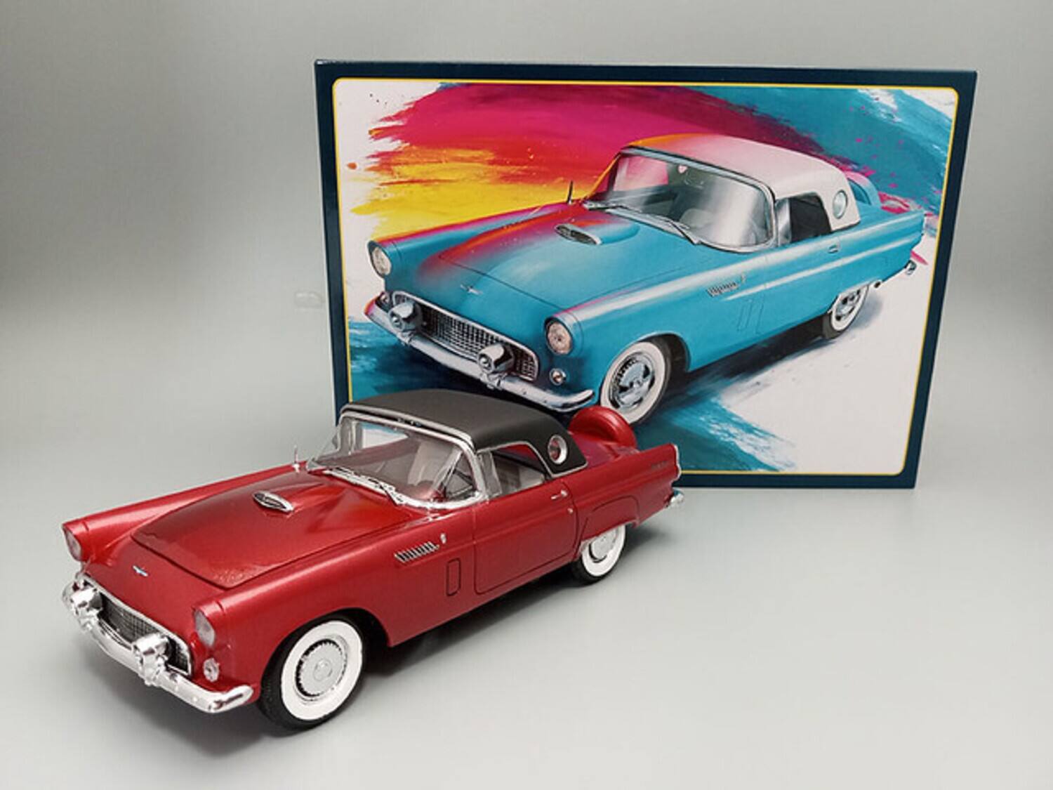 Alt View 4. PopMarket - AMT 1956 Ford Thunderbird 1/25 Scale Model Kit   - COLLECTIBLES - Multicolor.