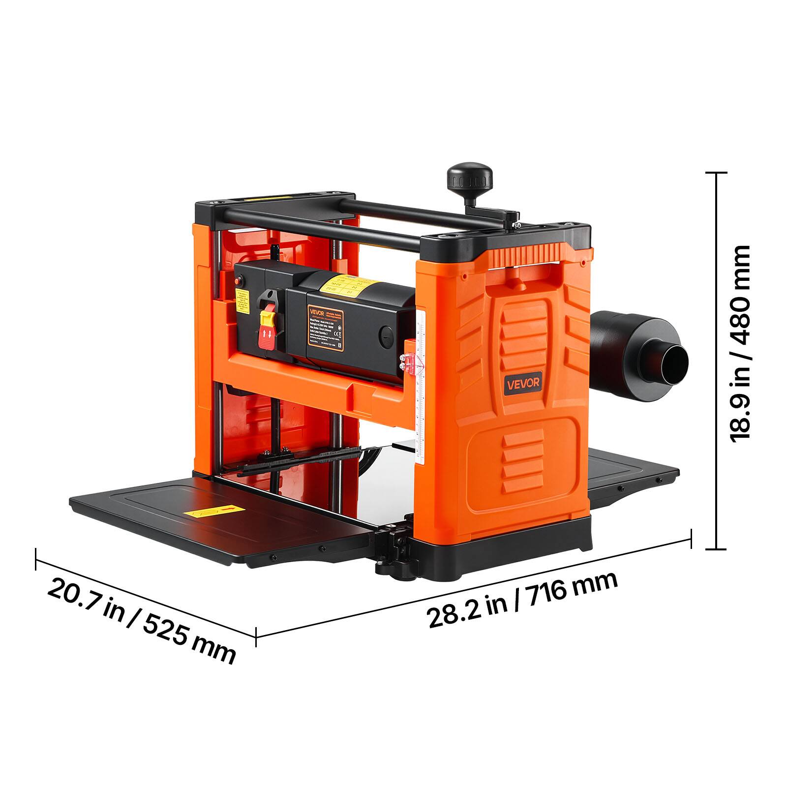 20.7 in / 525 mm  
VEVOR  
VEVOR  
716 mm / 28.2 in  
18.9 in / 480 mm