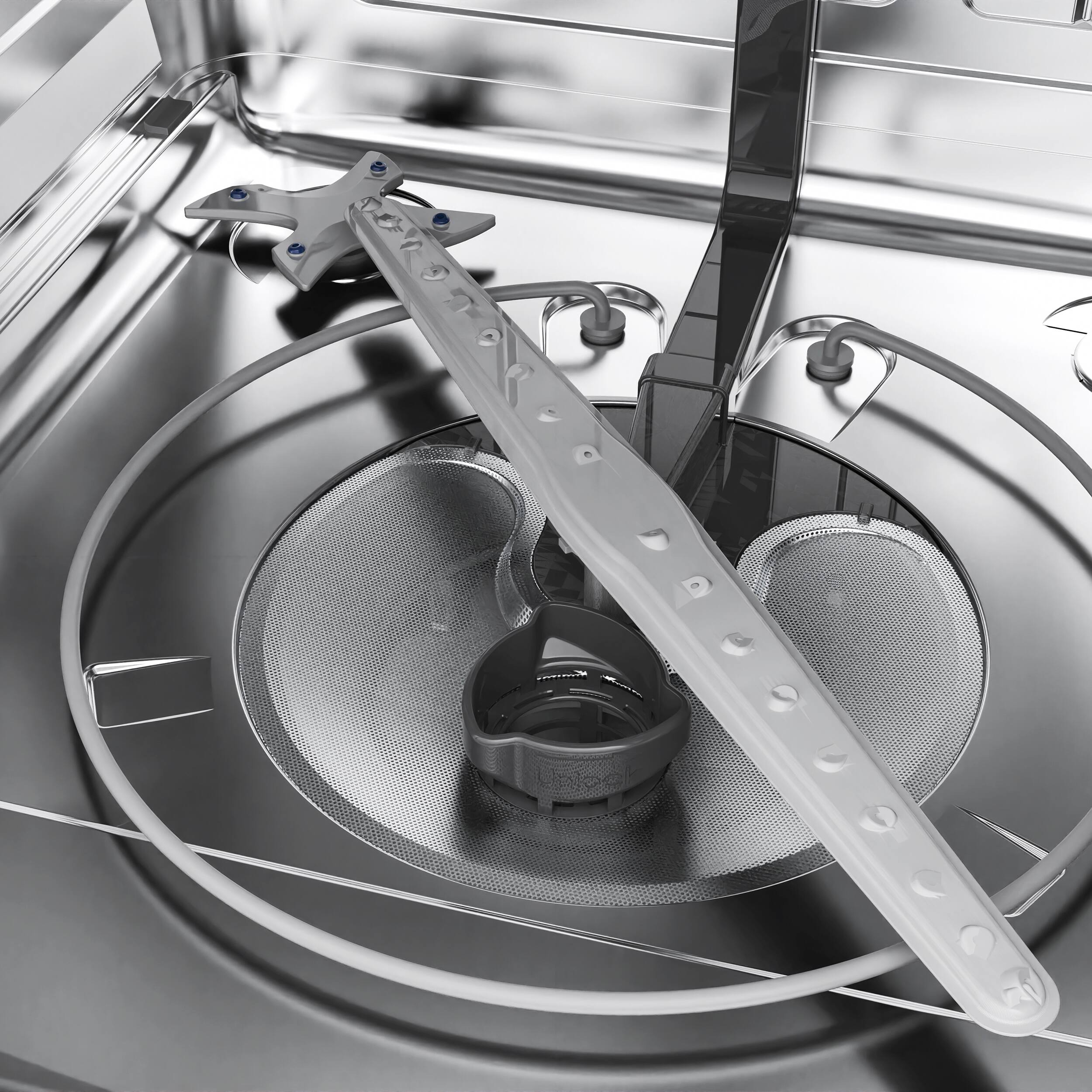 Alt View 6. Forno Appliances - Rivestito 24 Inch Top Control Built-In Panel Ready Dishwasher with Stainless Steel Interior, 45 dBA - Stainless steel.