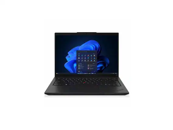 Front. Lenovo - Lenovo ThinkPad L14 Gen 6 14" Notebook, AMD Ryzen 5 PRO 215, 16GB RAM, 512GB SSD, Win 11 Pro, Radeon 740M, Wi-Fi 7 - Black.
