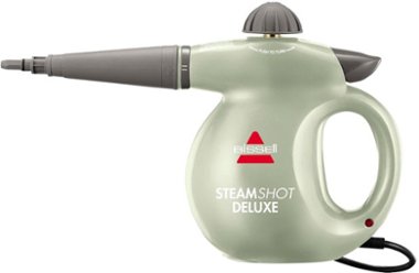 BISSELL - Steam Shot Handheld Steam Cleaner & Sanitizer - Pearl wasabi - Front_Zoom