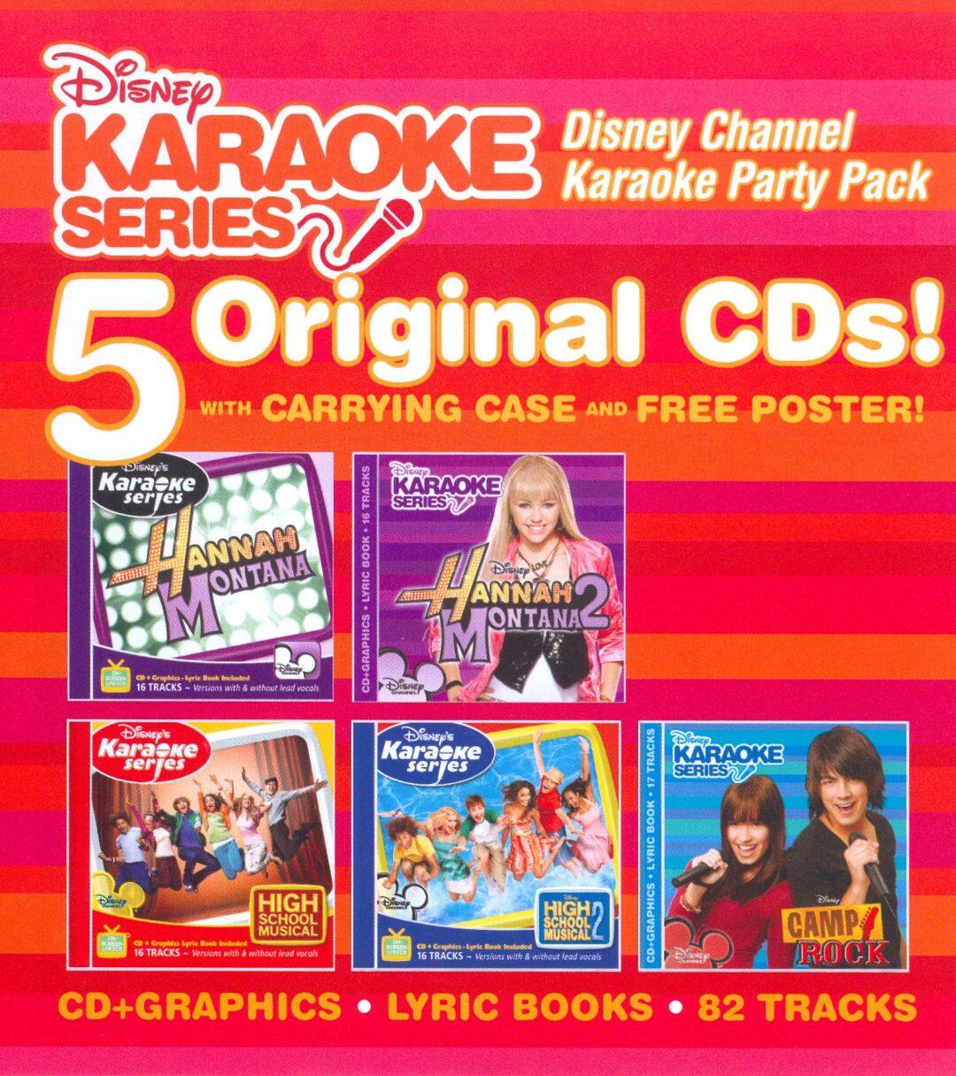 Customer Reviews Disney Karaoke Disney Channel Karaoke Party Pack 5 Discs Cd Best Buy