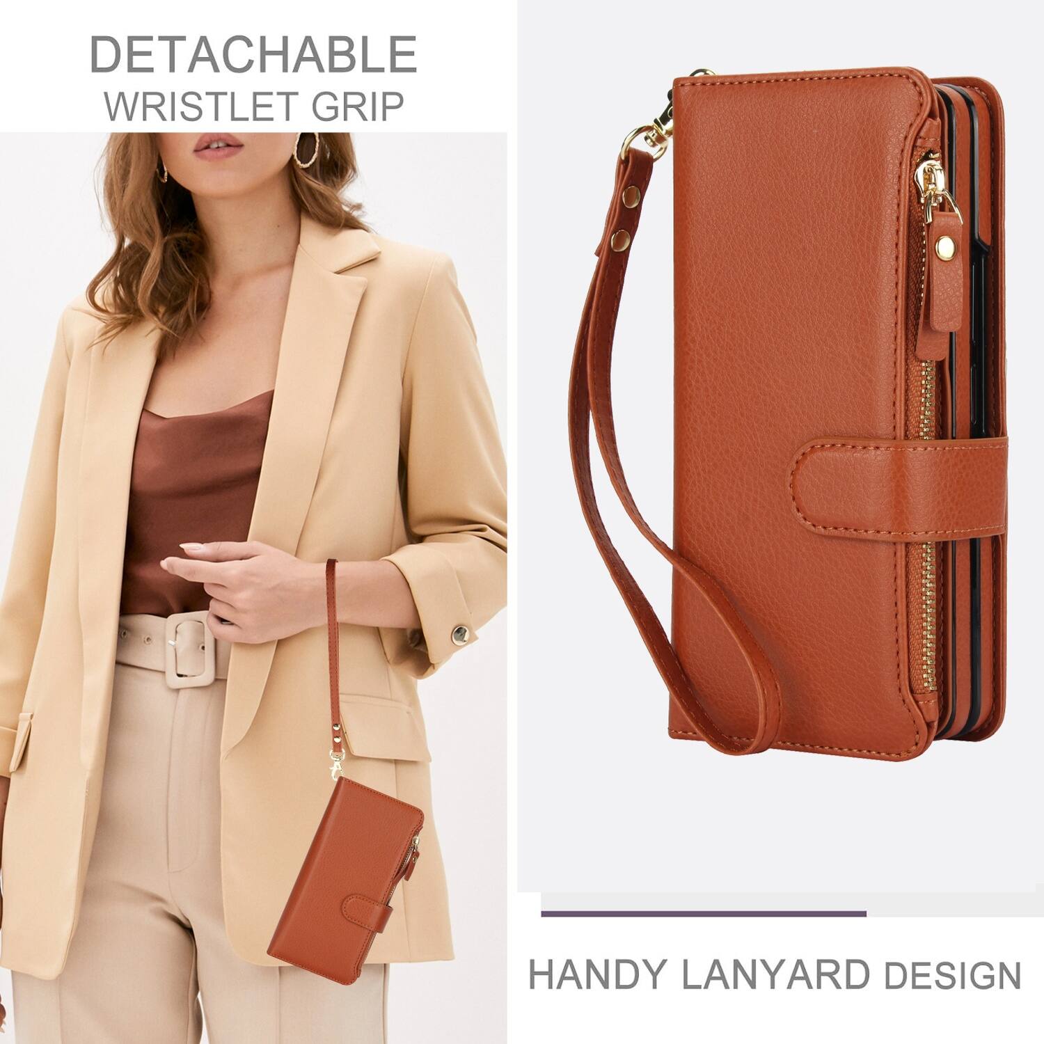 DETACHABLE WRISTLET GRIP  
HANDY LANYARD DESIGN
