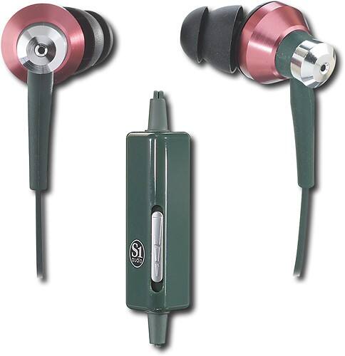 Angle Standard. S1 Audio - Hypnos Earbud Headphones - Orange.