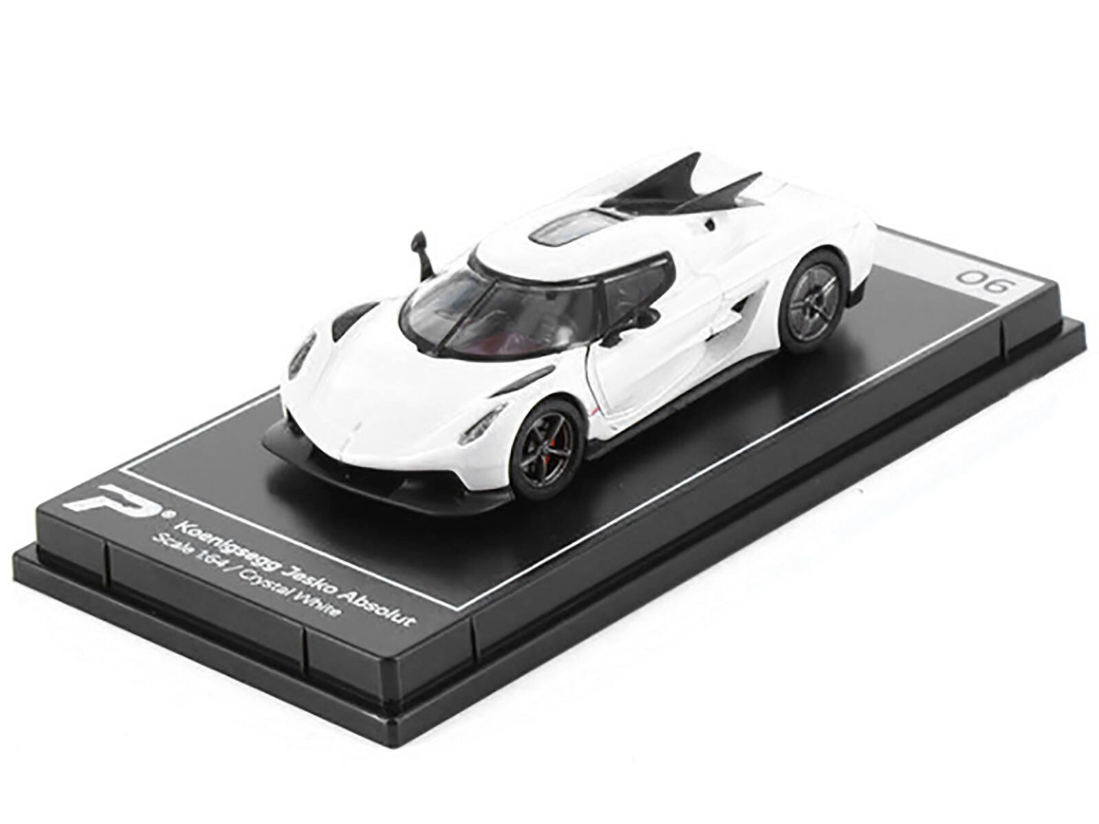 06  
P Scale Koenigsegg Jesko Crystal White Absolut