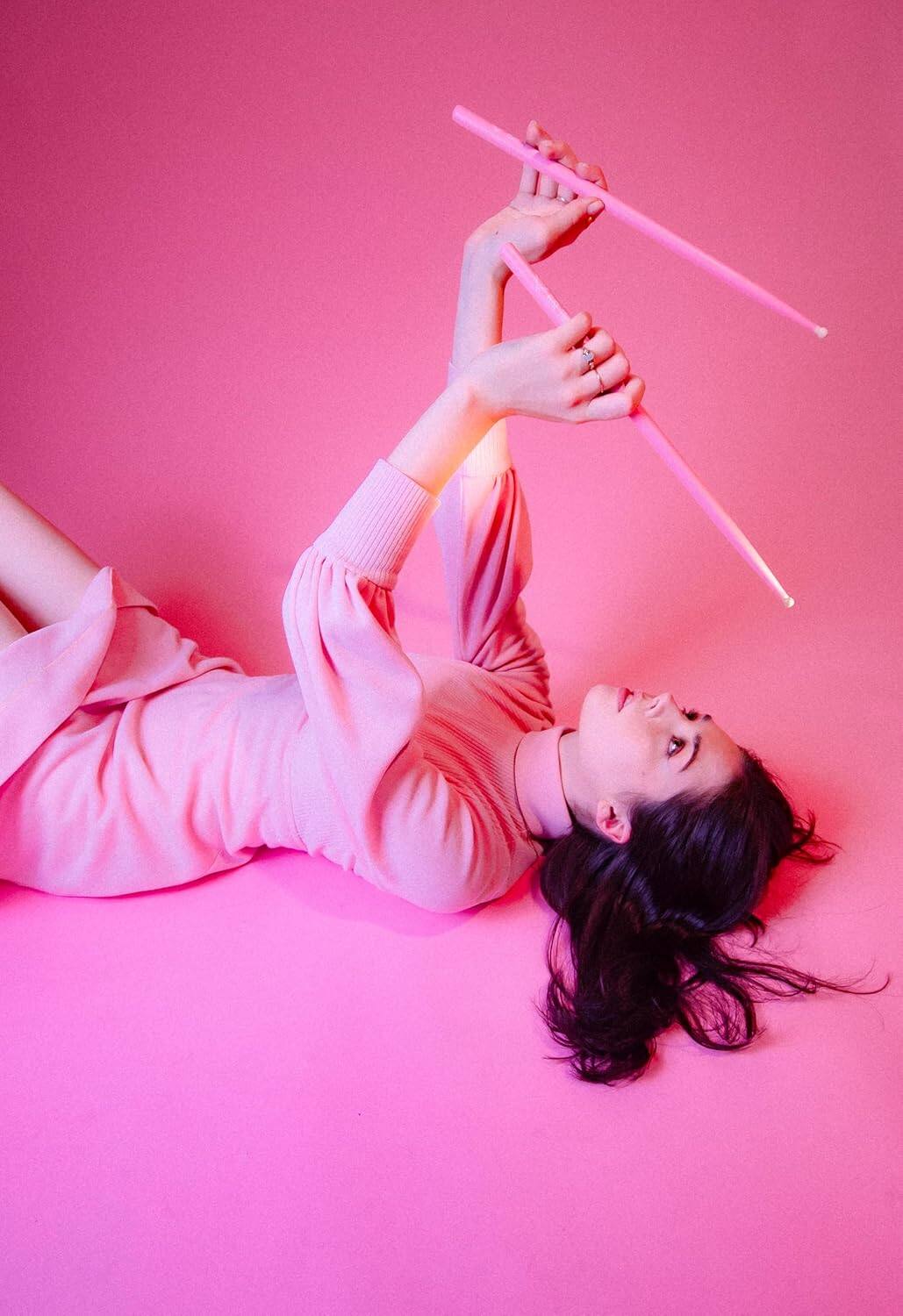 Angle. Vater - Elise Trouw Model Professional Drum Sticks.