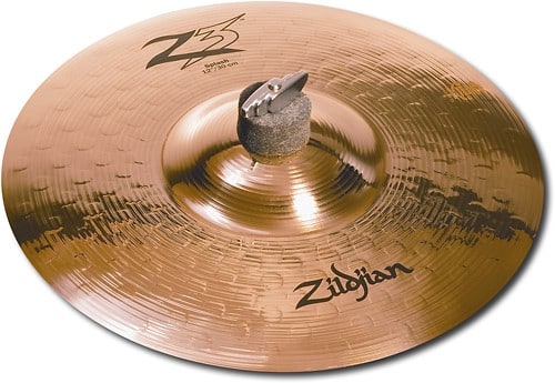Angle Standard. Zildjian - Z3 12" Splash Cymbal.