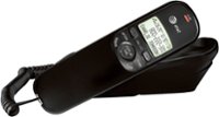 Angle Zoom. AT&T - TR1909B Trimline Corded Phone - Black.