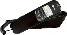 Angle. AT&T - TR1909B Trimline Corded Phone - Black.