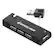 Front. IOGEAR - 4-Port USB 2.0 Hub - Black.