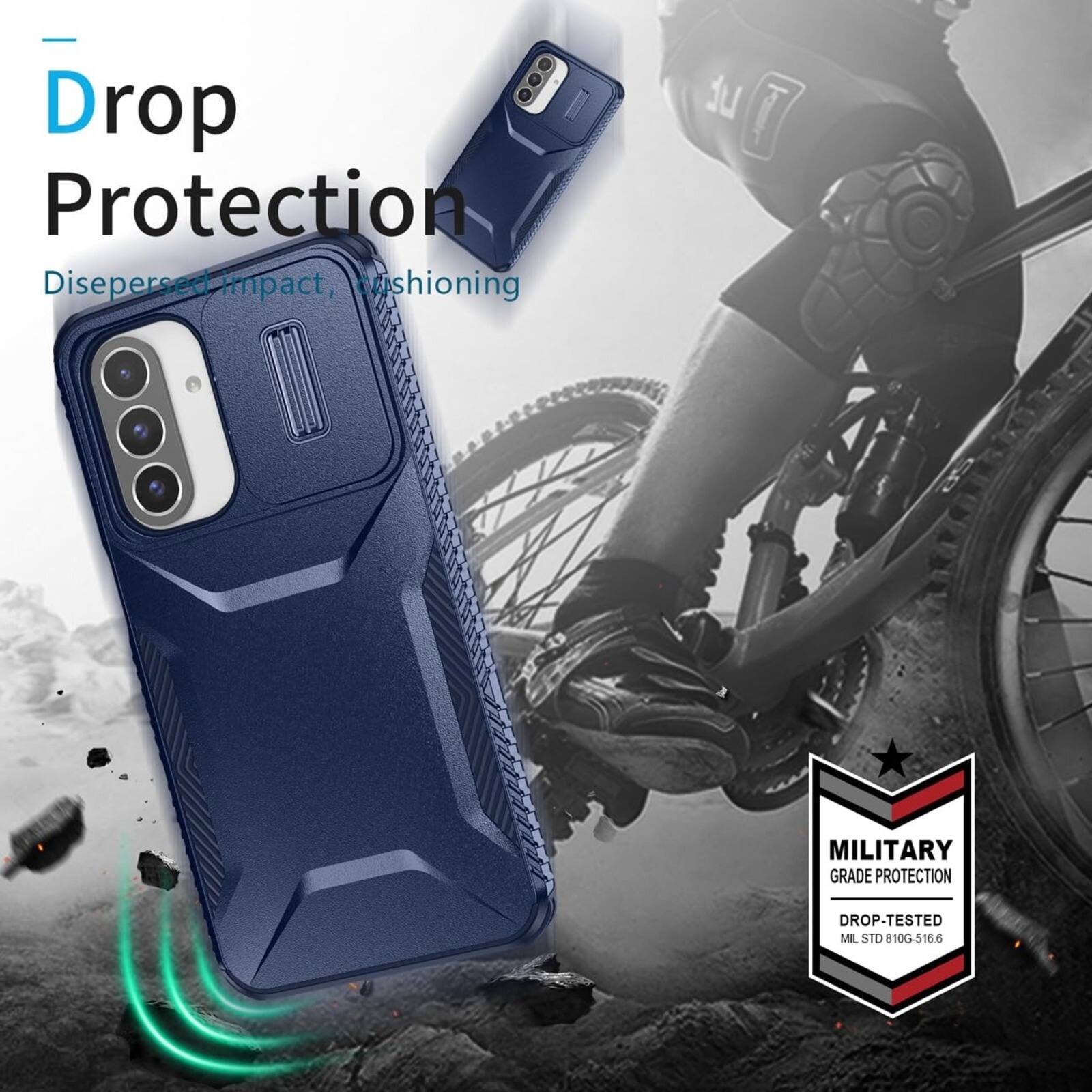 Drop Protection  
Dispersed Impact, Cushioning  

MILITARY GRADE PROTECTION  
DROP-TESTED MIL STD 810G-516.6