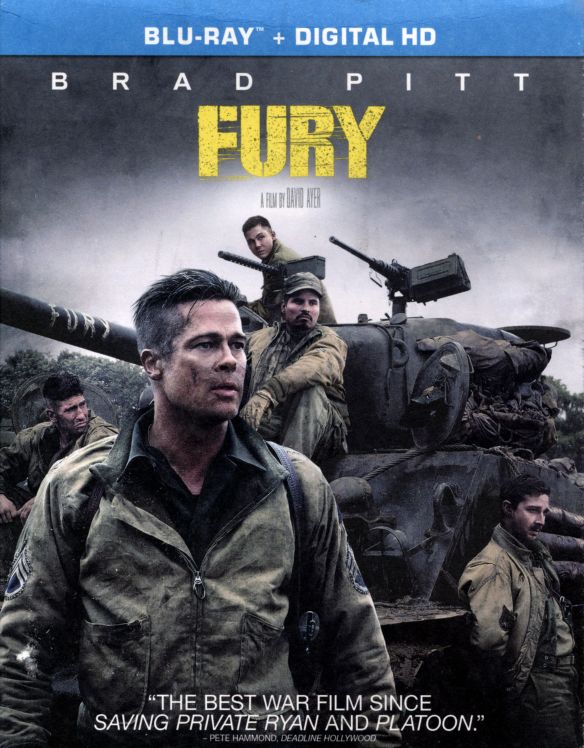 Fury [Includes Digital Copy] [Blu-ray] [2014]