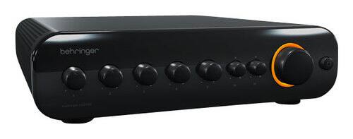 Front Standard. Behringer Eurocom - 80W Multifunction Mixing Amplifier.