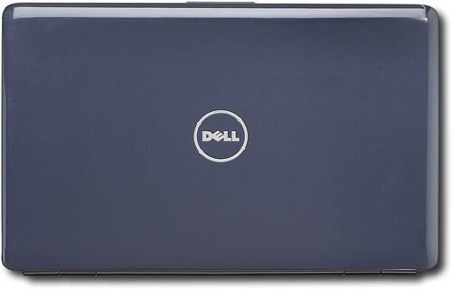 Front Standard. Dell - Inspiron Laptop with Intel® Pentium® Processor - Pacific Blue.