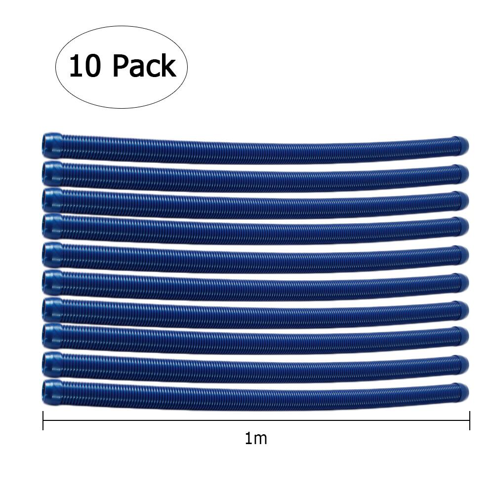 Alt View 3. Winado - 16.5in Portable Automatic Pool Vacuum Cleaner with 10 Hose-32.8FT for Indoor Outdoor Above-Ground Inground Swimming Pool - Blue.