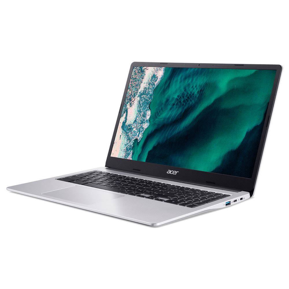 Left. Acer - Chromebook 315 - 15.6" Intel Celeron N5100 1.1GHz 8GB RAM 64GB FLASH Chrome CB315-4H-C6MH NX.AZ0AA.003 - Silver.