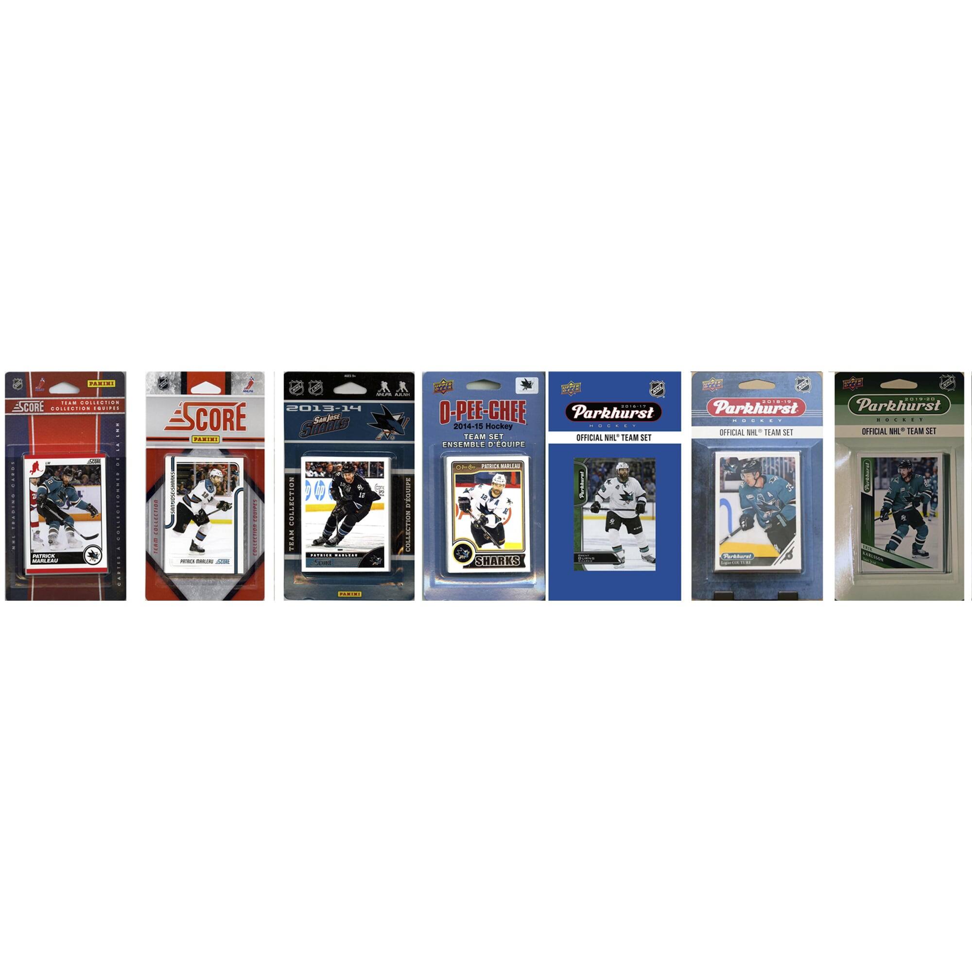 C&I Collectibles - San Jose Sharks Trading Cards Team Sets - Multicolor price history on PriceWatchPro