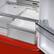 Alt View 8. Forno Appliances - 33 in. Wide Luigi 18 Cu. Ft. French Door Refrigerator with Handle-free Design - Red.