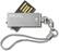 Front Standard. PNY - Swivel 4GB USB Flash Drive - Silver.
