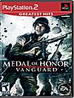 Front Detail. Medal of Honor: Vanguard Greatest Hits - PlayStation 2.