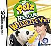 Front Detail. Petz Rescue: Wildlife Vet - Nintendo DS.