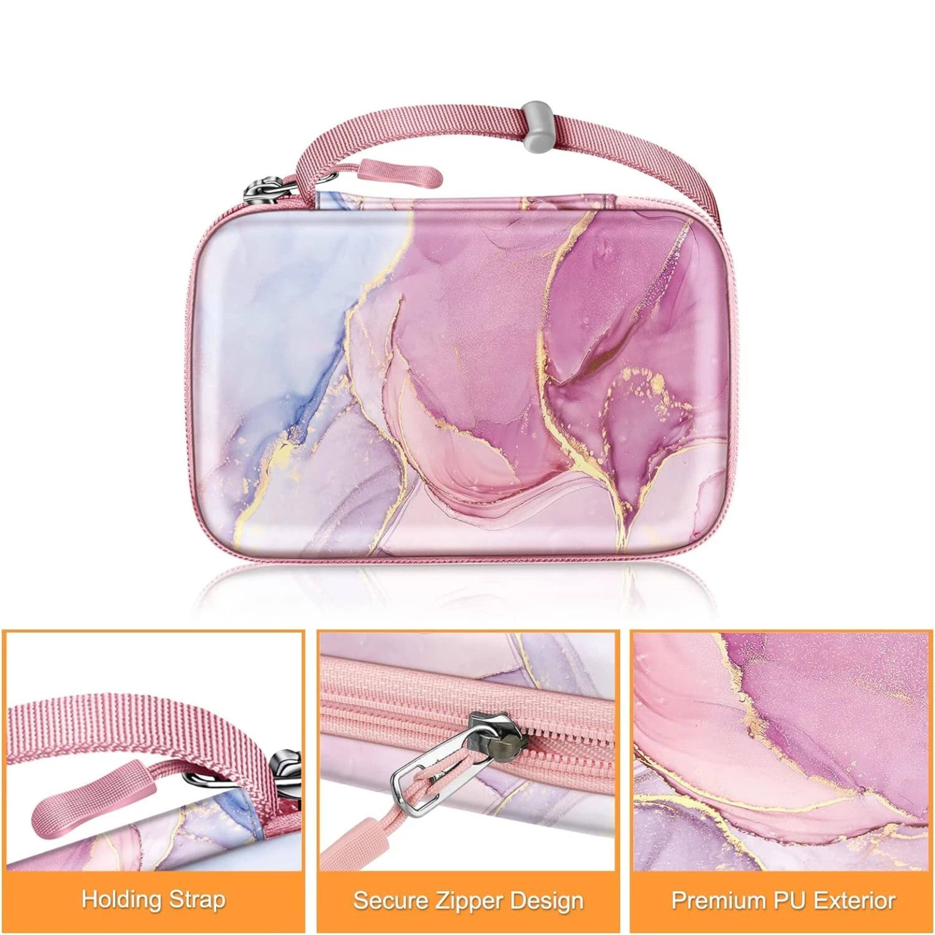 - Holding Strap
- Secure Zipper Design
- Premium PU Exterior