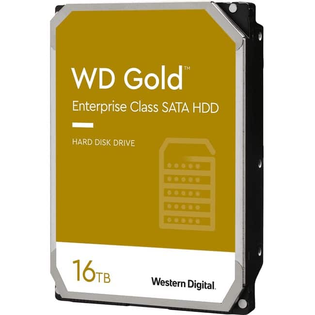 Western Digital Gold WD161KRYZ 16 TB Hard Drive 3.5