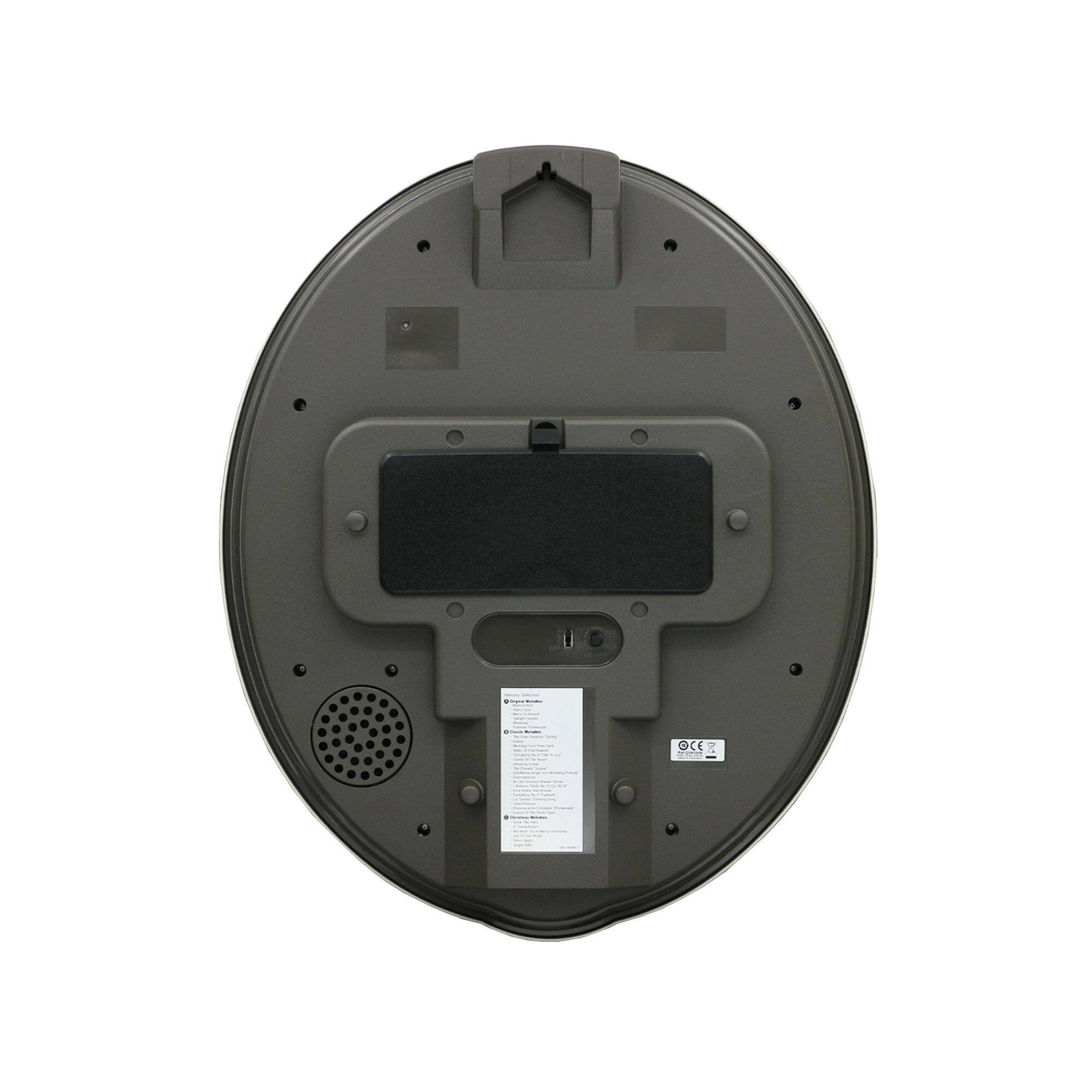 Angle. Seiko - Seiko Summer Symphony Melodies In Motion Clock - Brown - Brown.