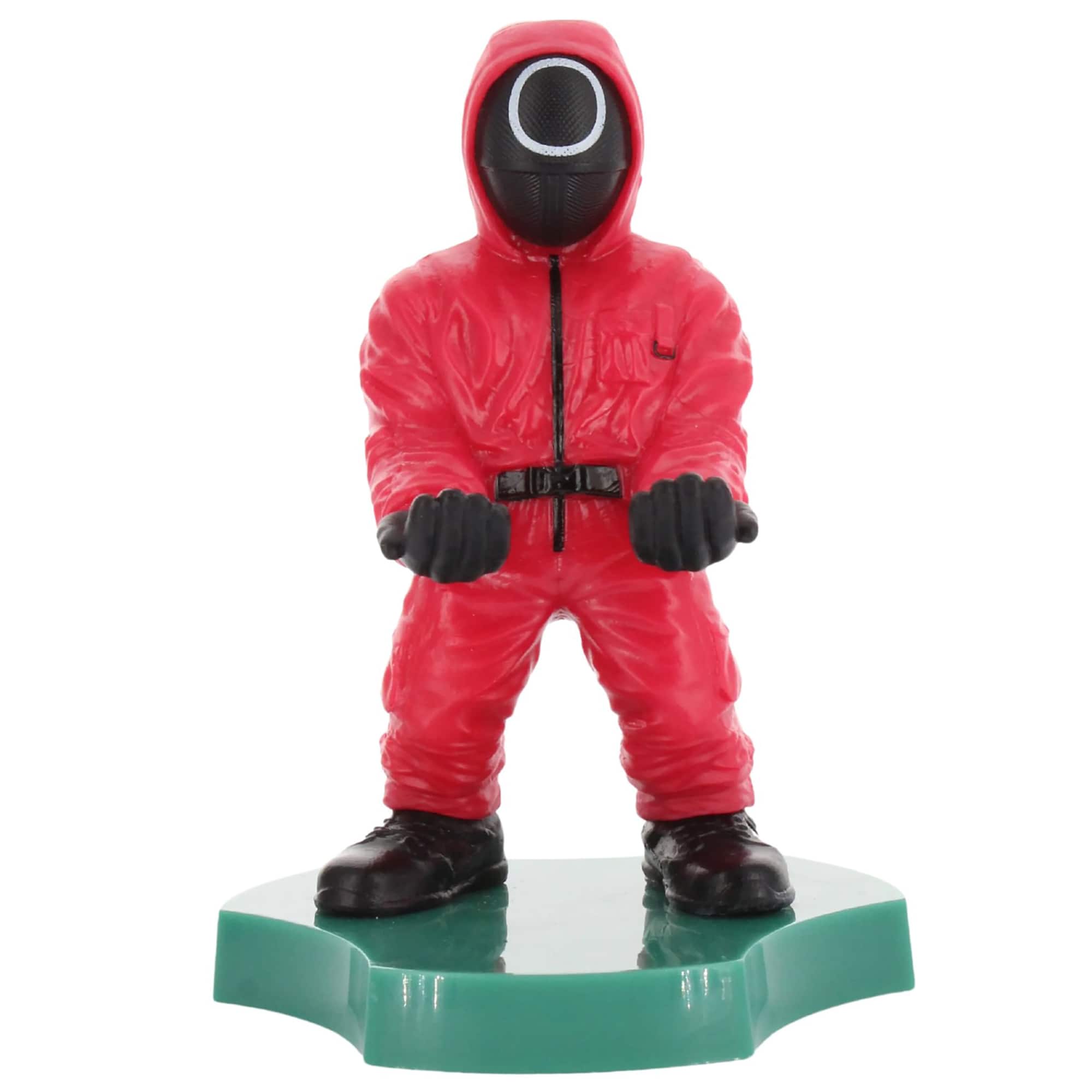 Front. Cable Guys by Exquisite Gaming - Cable Guys: Squid Games - Circle Guard Earbud & Phone Holder.