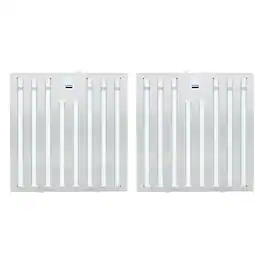 Zephyr - Hybrid Baffle Filter Kit for Range Hoods - Stainless Steel