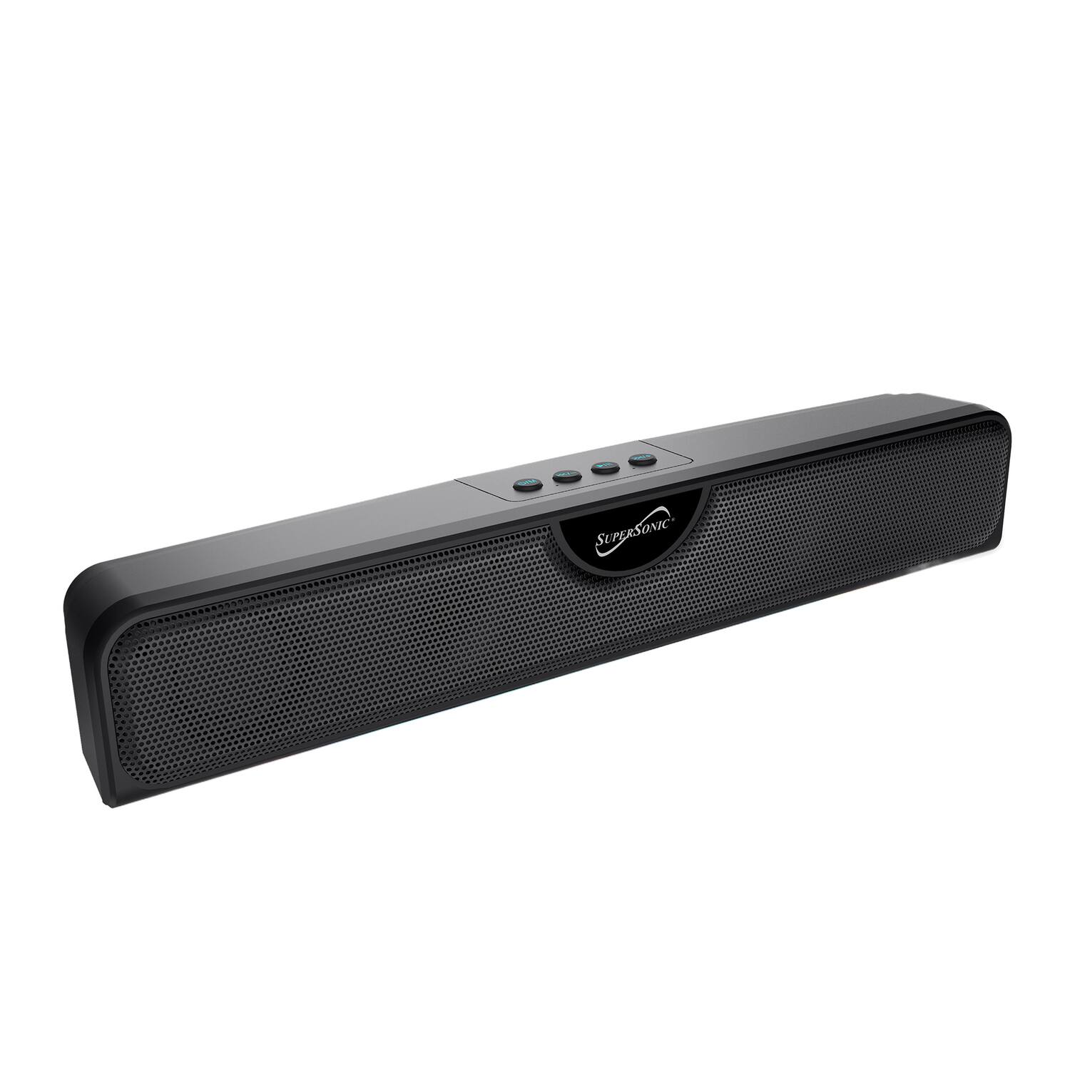 Alt View 3. Supersonic - Supersonic Sc-182mpk 720p Hd Bluetooth Portable Led Projector With Sound Bar, Screen, And Tripod, Sc-182mpk - Black.