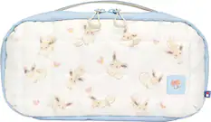 Front. Hori - Puff Pouch (Eevee Cottage Core) - White.